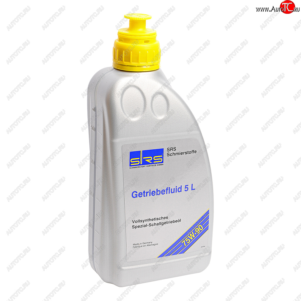 2 659 р. Масло трансмиссионное GETRIEBEOIL L5 GL-4+ 75W90 синт.1л SRS SRS 4033885000922  с доставкой в г. Воронеж