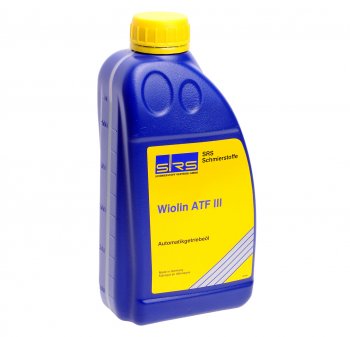 1 479 р. Масло трансмиссионное WIOLIN ATF III КПП автомат 1л SRS SRS 4033885000953  с доставкой в г. Воронеж. Увеличить фотографию 1