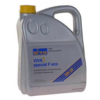 6 599 р. Масло моторное VIVA 1 SPECIAL F ECO 5W20 синт.5л SRS SRS 4033885001301  с доставкой в г. Воронеж. Увеличить фотографию 1
