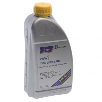 1 559 р. Масло моторное VIVA 1 TOPSYNTH Plus 5W40 синт.1л SRS SRS 4033885001738  с доставкой в г. Воронеж. Увеличить фотографию 1