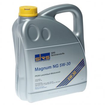 5 699 р. Масло моторное MAGNUM NG 5W30 синт.4л SRS SRS 403388500194  с доставкой в г. Воронеж. Увеличить фотографию 1