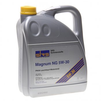6 999 р. Масло моторное MAGNUM  NG 5W30 синт.5л SRS SRS 4033885001950  с доставкой в г. Воронеж. Увеличить фотографию 1