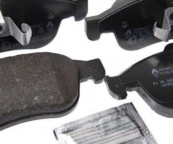 12 449 р. Колодки тормозные RENAULT Duster (10-),Megane (10-) передние (4шт.) OE RENAULT 410a12582r  с доставкой в г. Воронеж. Увеличить фотографию 3
