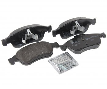 12 449 р. Колодки тормозные RENAULT Duster (10-),Megane (10-) передние (4шт.) OE RENAULT 410a12582r  с доставкой в г. Воронеж. Увеличить фотографию 1