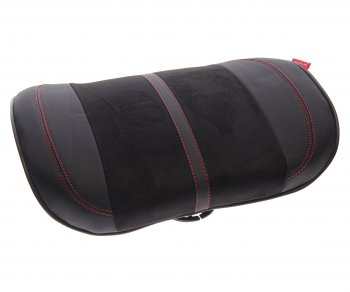 1 379 р. Подушка поясничная экокожазамша черная Flex M CARFASHION CARFASHION 41561  с доставкой в г. Воронеж. Увеличить фотографию 1