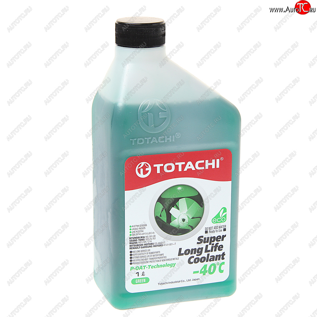 319 р. Антифриз зеленый -40C 1л SUPER LLC NIRO TOTACHI TOTACHI 41601  с доставкой в г. Воронеж