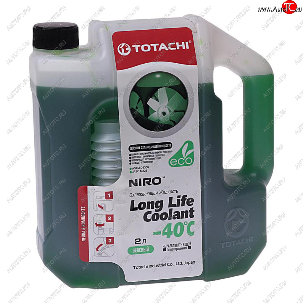 579 р. Антифриз зеленый -40C 2л SUPER LLC NIRO TOTACHI TOTACHI 41602  с доставкой в г. Воронеж