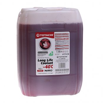2 269 р. Антифриз красный -40C 10л SUPER LLC NIRO TOTACHI TOTACHI 41810  с доставкой в г. Воронеж. Увеличить фотографию 1