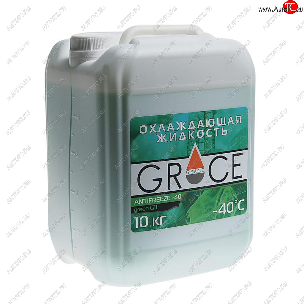 2 349 р. Антифриз зеленый -40C 10кг G11 GRACE GRACE 4603728817507  с доставкой в г. Воронеж