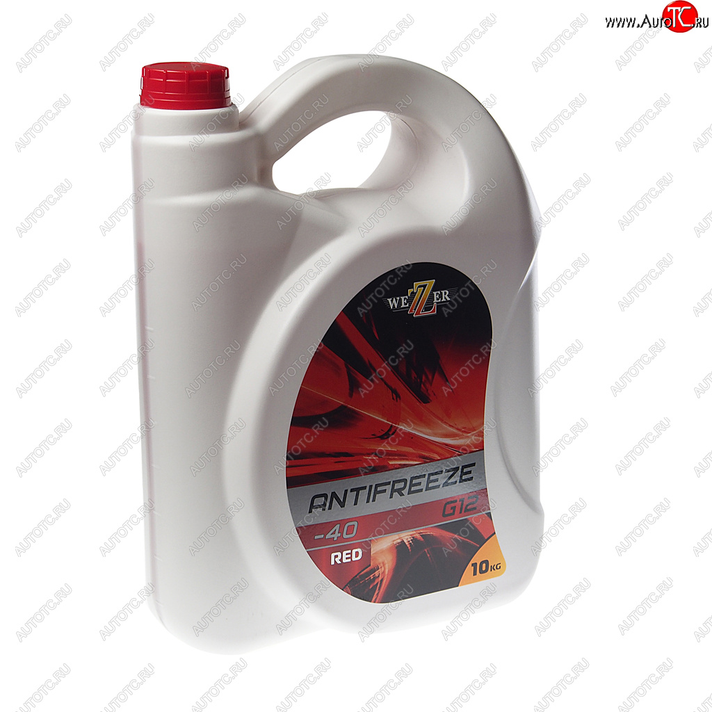 1 399 р. Антифриз красный -40C 10кг G12 WEZZER WEZZER 4608875  с доставкой в г. Воронеж