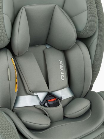 16 949 р. Автокресло детское 0-36кг (0+I-ll-IlI) 0-12лет dark green OREX Isofix HAPPY BABY HAPPY BABY 4690624065477  с доставкой в г. Воронеж. Увеличить фотографию 14