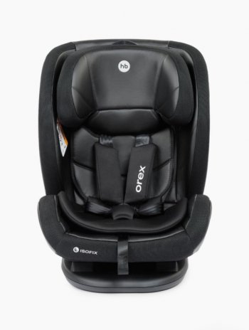 15 699 р. Автокресло детское 0-36кг (0+I-ll-IlI) 0-12лет black OREX Isofix HAPPY BABY HAPPY BABY 4690624065507  с доставкой в г. Воронеж. Увеличить фотографию 9