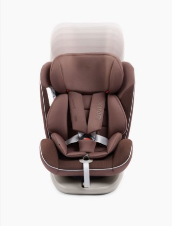 14 999 р. Автокресло детское 0-36кг (0+I-ll-IlI) 0-12лет chocolate UNIX Isofix HAPPY BABY HAPPY BABY 4690624066269  с доставкой в г. Воронеж. Увеличить фотографию 6