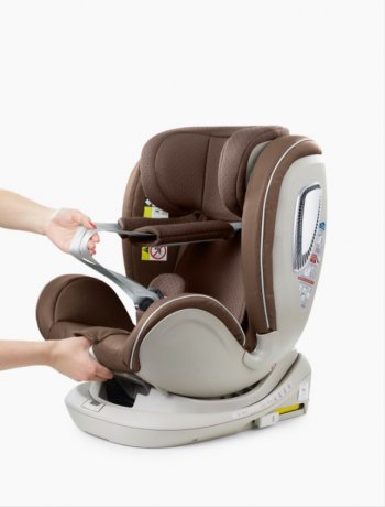 18 499 р. Автокресло детское 0-36кг (0+I-ll-IlI) 0-12лет brown I-UNIX Isofix с боковой доп.защитой HAPPY BABY HAPPY BABY 4690624068959  с доставкой в г. Воронеж. Увеличить фотографию 13