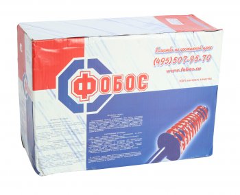 4 549 р. Пружина задней подвески с занижением (-50) FOBOS Лада 2110 седан (1995-2007)  с доставкой в г. Воронеж. Увеличить фотографию 2
