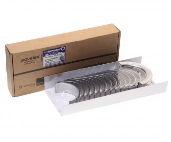 Вкладыши КАМАЗ дв.CUMMINS ISBe,ISDe,ISF 3.8.6BT коренные d=0.5 комплект 14шт.MOVELEX MOVELEX 4955861