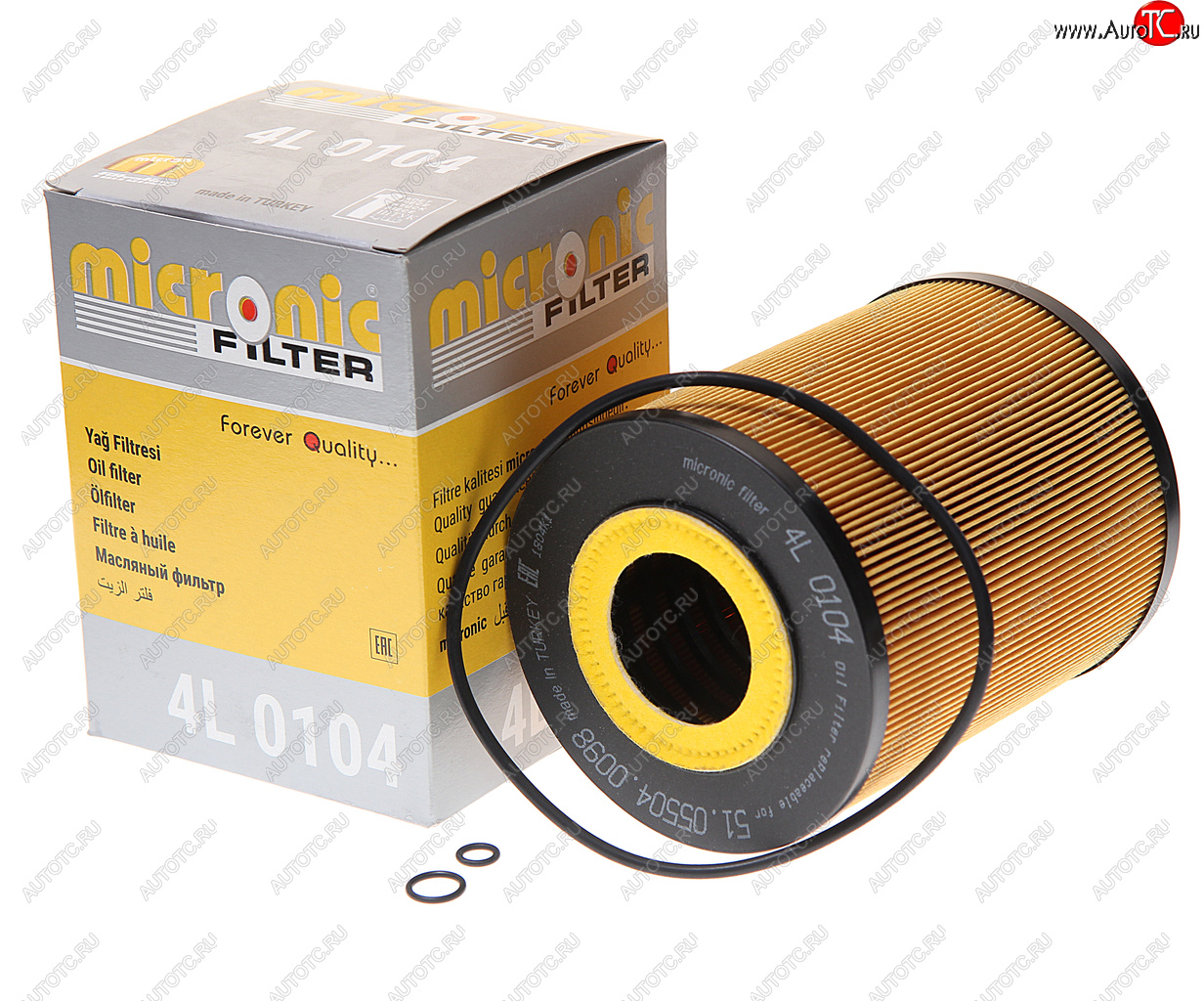 489 р. Фильтр масляный MAN F2000,TGA MICRONIC FILTER MICRONIC FILTER 4l0104  с доставкой в г. Воронеж