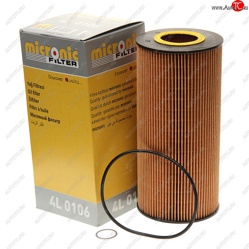 469 р. Фильтр масляный КАМАЗ-5490 MERCEDES Axor MICRONIC MICRONIC FILTER 4l0106  с доставкой в г. Воронеж