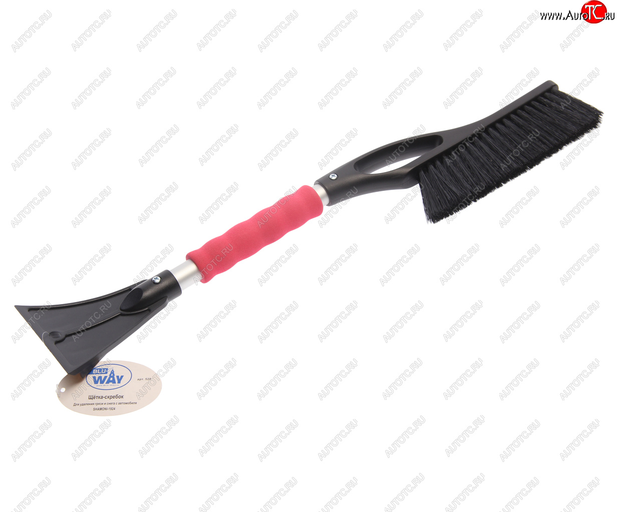 469 р. Щетка со скребком 56см BLU WAY BLU WAY 520  с доставкой в г. Воронеж
