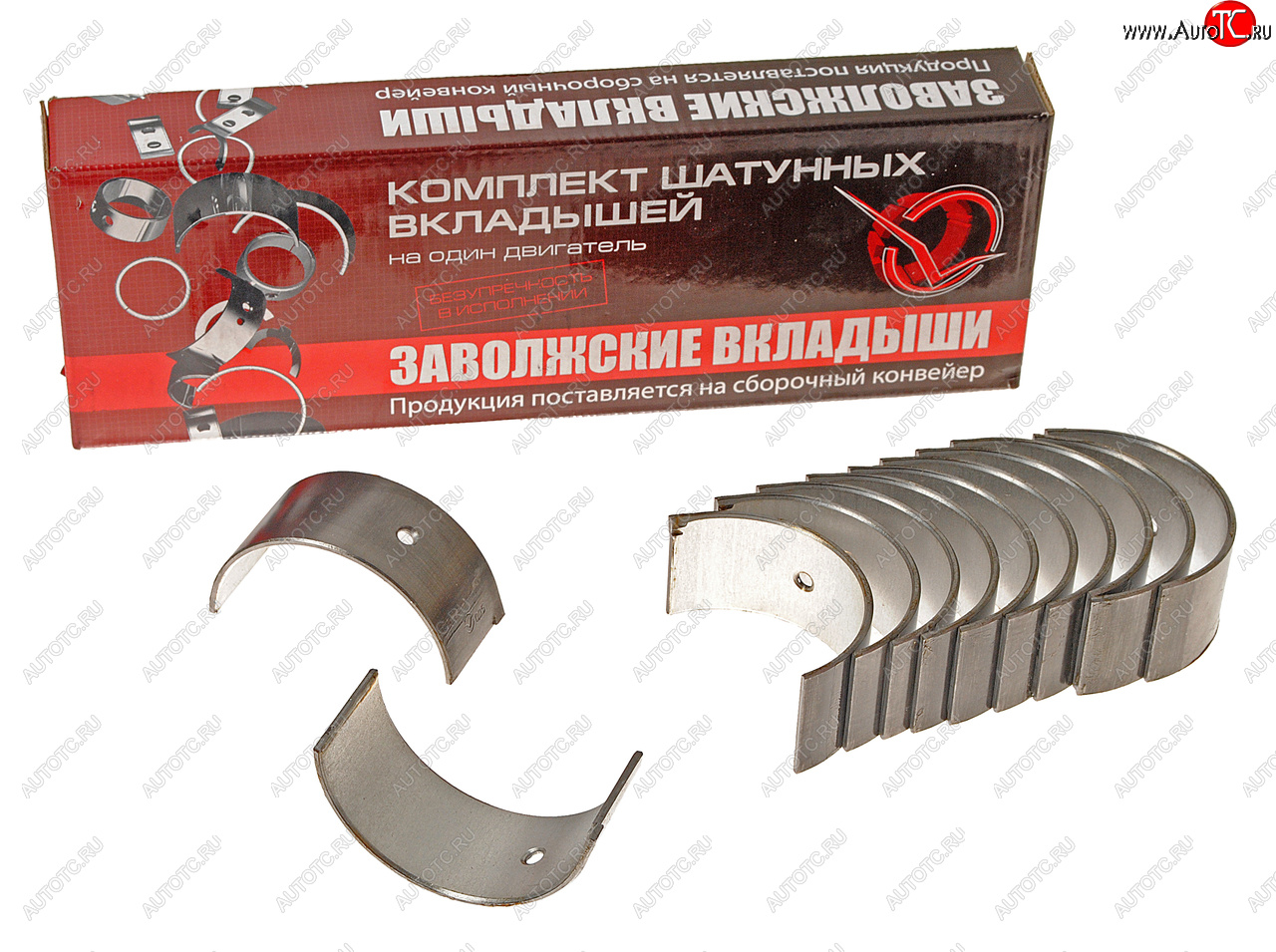 789 р. Вкладыши ГАЗ-52 шатунные d+0.05 ДАЙДО МЕТАЛЛ РУСЬ Дайдо Металл Русь 52-04-1000104 р1  с доставкой в г. Воронеж