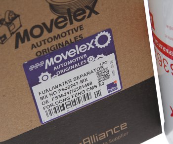 1 259 р. Фильтр топливный КАМАЗ,DONGFENG-ЕВРО-3 дв.CUMMINS грубой очистки MOVELEX MOVELEX 5301449  с доставкой в г. Воронеж. Увеличить фотографию 3