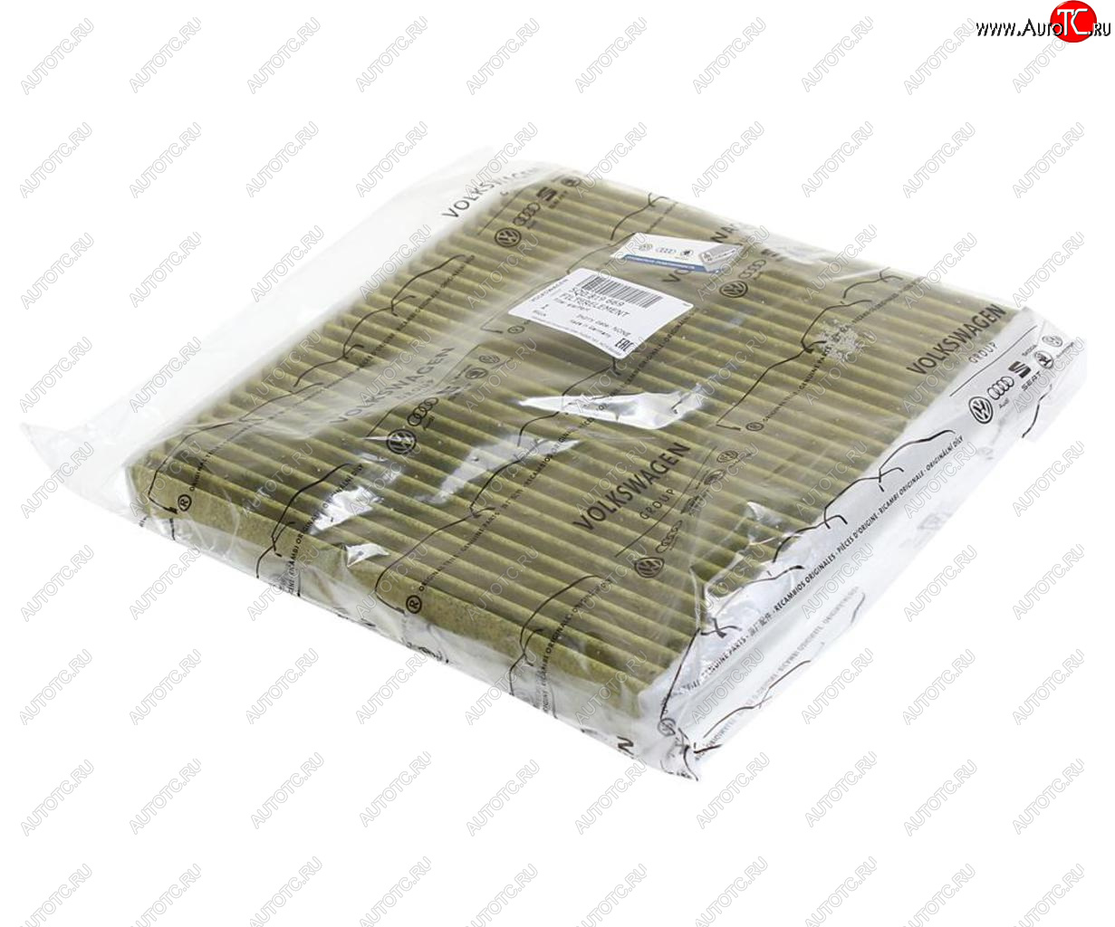 1 579 р. Фильтр воздушный салона VW Golf (17-),Passat (15-) AUDI A3 (17-) SKODA Superb (15-) угольный OE VAG 5q0819669  с доставкой в г. Воронеж