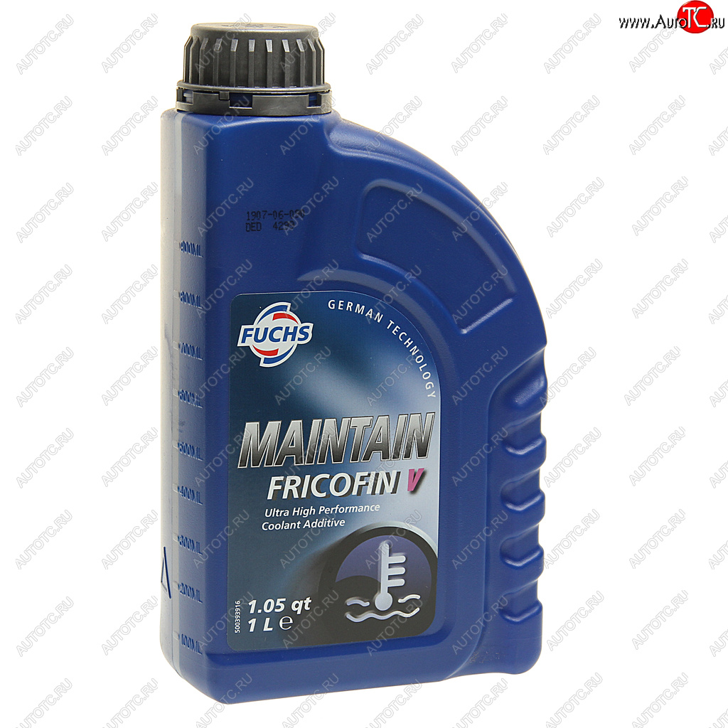 1 439 р. Антифриз фиолетовый концентрат 1л G13 Titan Maintain Fricofin V FUCHS FUCHS 601418372  с доставкой в г. Воронеж