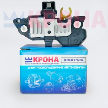 Щеткодержатель КАМАЗ 740 генератора 0124555003,0124555036,0124555038,0124555040 в сборе КРОНА КРОНА 626.3701