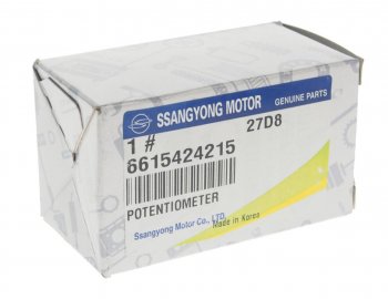 5 249 р. Датчик положения заслонки дроссельной SSANGYONG Korando OE SSANGYONG 6615424215  с доставкой в г. Воронеж. Увеличить фотографию 3