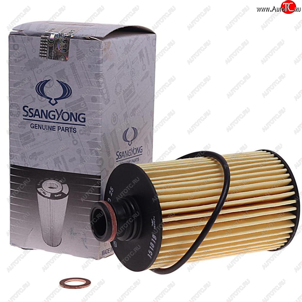 969 р. Фильтр масляный SSANGYONG Actyon (10-),Actyon Sports (12-),Rexton (12-) (D20) OE SSANGYONG 6721803009  с доставкой в г. Воронеж