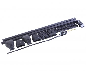 Багажник CHEVROLET Lanos седан (05-) прямоугольный, сталь комплект L=1100мм LUX LUX 692056