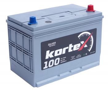 Аккумулятор KORTEX SILVER Dynamic ASIA 100Ач обратная полярность KORTEX 6ст100(0) smf600412 (d31)
