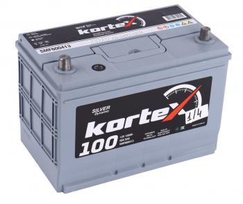 Аккумулятор KORTEX SILVER Dynamic ASIA 100Ач KORTEX 6ст100(1) smf600413 (d31)