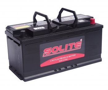 Аккумулятор SOLITE 110Ач обратная полярность SOLITE 6ст110(0) cmf 61042