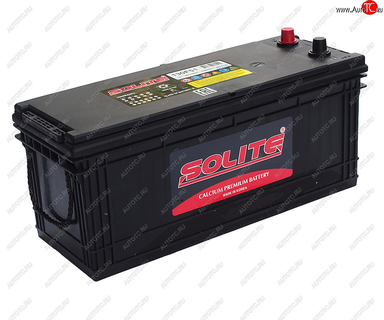 23 749 р. Аккумулятор SOLITE 120Ач SOLITE 6ст120 130f51  с доставкой в г. Воронеж