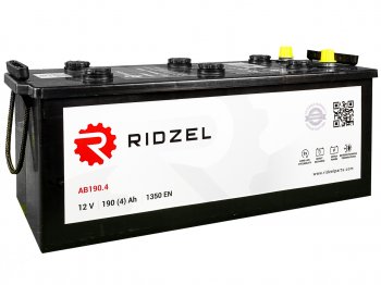Аккумулятор RIDZEL 190Ач RIDZEL 6ст190(4) ab190.4
