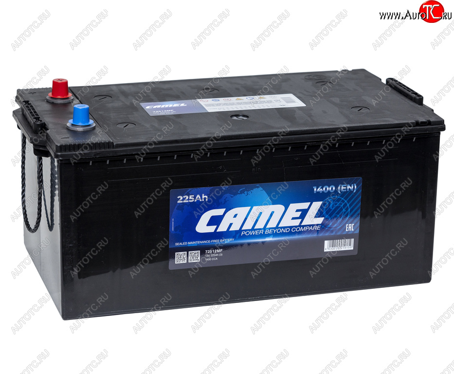 28 999 р. Аккумулятор CAMEL 225Ач обратная полярность CAMEL 6ст225(3) d6  с доставкой в г. Воронеж