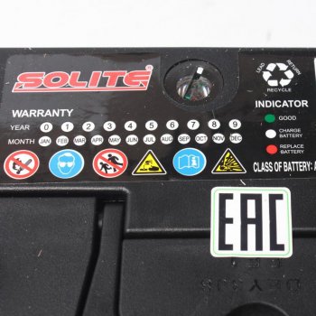 9 999 р. Аккумулятор SOLITE 50Ач обратная полярность SOLITE 6ст50(0) 65b24ls  с доставкой в г. Воронеж. Увеличить фотографию 2