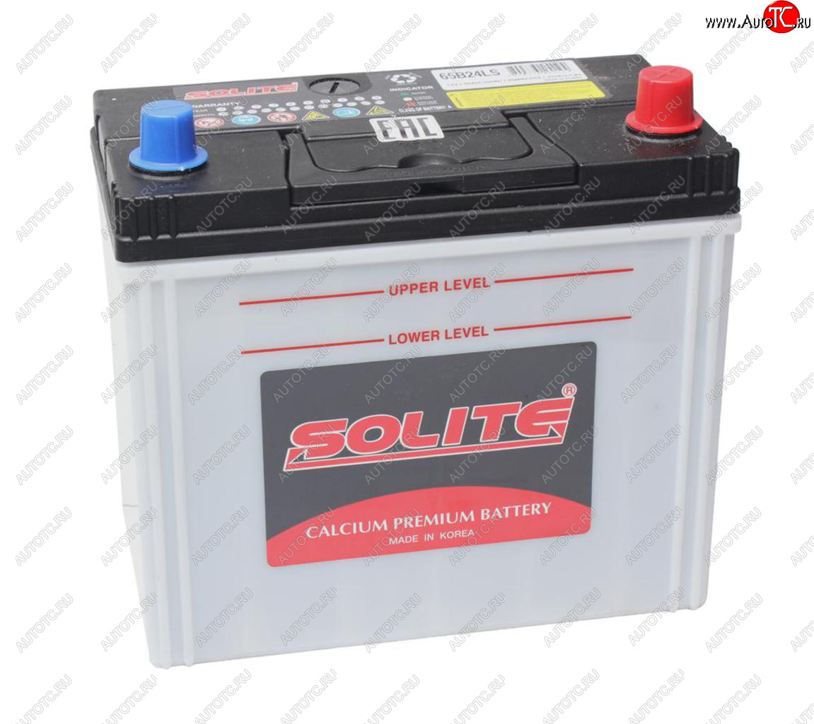 9 999 р. Аккумулятор SOLITE 50Ач обратная полярность SOLITE 6ст50(0) 65b24ls  с доставкой в г. Воронеж