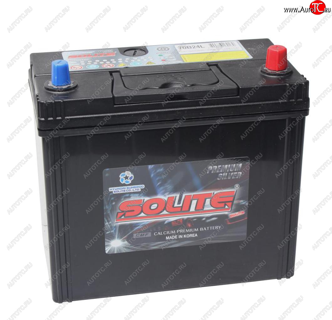 8 549 р. Аккумулятор SOLITE 59Ач обратная полярность SOLITE 6ст59(0) 70b24l  с доставкой в г. Воронеж
