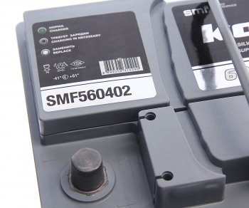 10 699 р. Аккумулятор KORTEX SILVER Dynamic 60Ач обратная полярность, низкий KORTEX 6ст60(0) smf560402  с доставкой в г. Воронеж. Увеличить фотографию 2