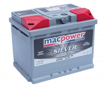 Аккумулятор MACPOWER 60Ач обратная полярность MACPOWER 6ст60(0) smf56068