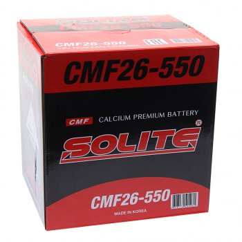 12 599 р. Аккумулятор SOLITE 60Ач SOLITE 6ст60(1) cmf 26-550  с доставкой в г. Воронеж. Увеличить фотографию 3