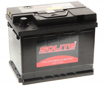 Аккумулятор SOLITE 62Ач обратная полярность SOLITE 6ст62(0) cmf 56219