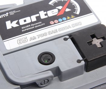 11 899 р. Аккумулятор KORTEX SILVER Dynamic 65Ач обратная полярность KORTEX 6ст65(0) smf565400  с доставкой в г. Воронеж. Увеличить фотографию 2