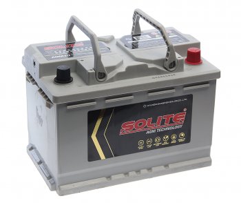 25 599 р. Аккумулятор SOLITE AGM 70Ач обратная полярность SOLITE 6ст70(0) agm70l  с доставкой в г. Воронеж. Увеличить фотографию 2