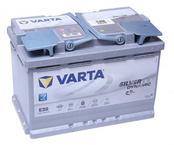 Аккумулятор VARTA Silver Dynamic AGM 70Ач обратная полярность VARTA 6ст70(0) e39 (a7)