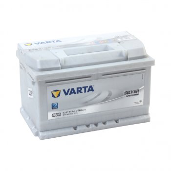 Аккумулятор VARTA Silver Dynamic 74Ач обратная полярность, низкий VARTA 6ст74(0) e38