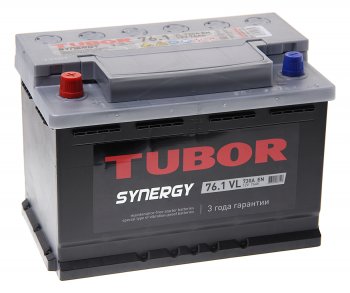 Аккумулятор TUBOR Synergy 76Ач TUBOR 6ст76(1)