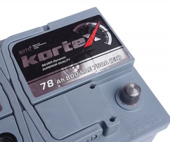 13 399 р. Аккумулятор KORTEX SILVER Dynamic 78Ач обратная полярность KORTEX 6ст78(0) smf578400  с доставкой в г. Воронеж. Увеличить фотографию 4